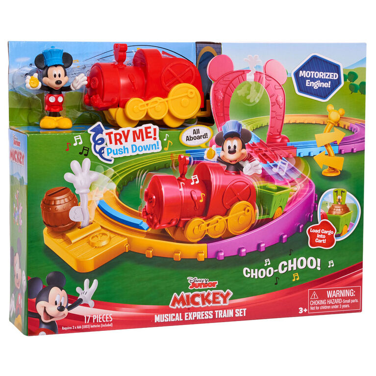 Disney's Mickey Mouse Mickey's Musical Express Train Set R Exclusive