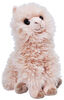 Alpaca plush toy, beige coloration, 12" (30 cm) height,