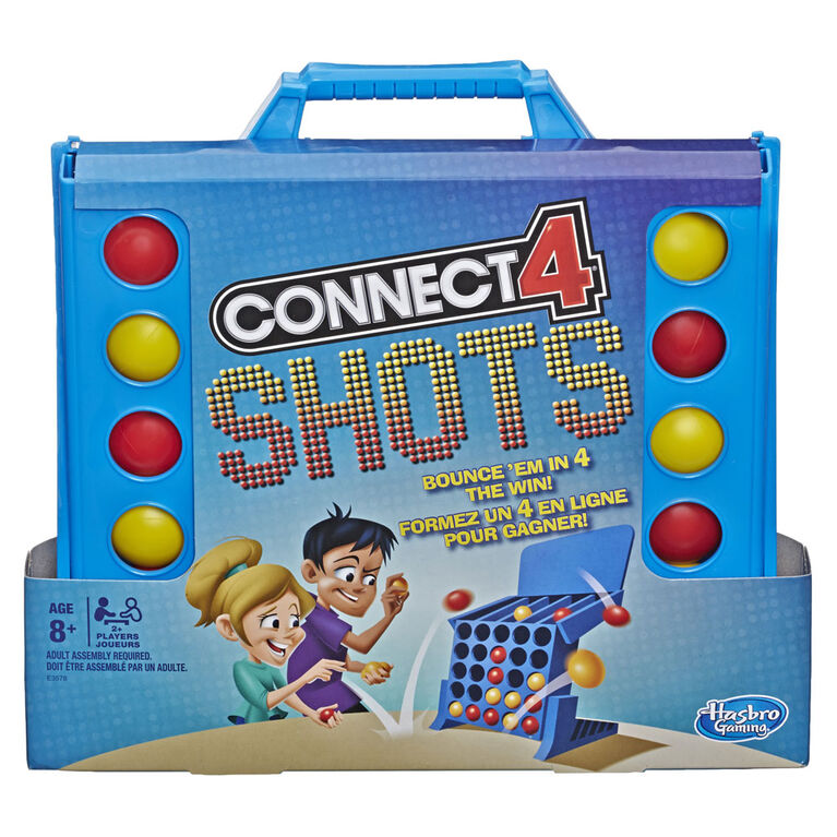 Hasbro Gaming - Jeu Connect 4 Shots - les motifs peuvent varier