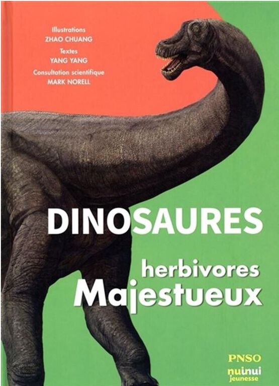 Dinosaures Herbivores Majestueux - French Text