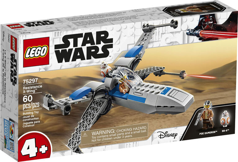 LEGO Star Wars TM Le X-Wing de la Résistance 75297 (60 pièces)