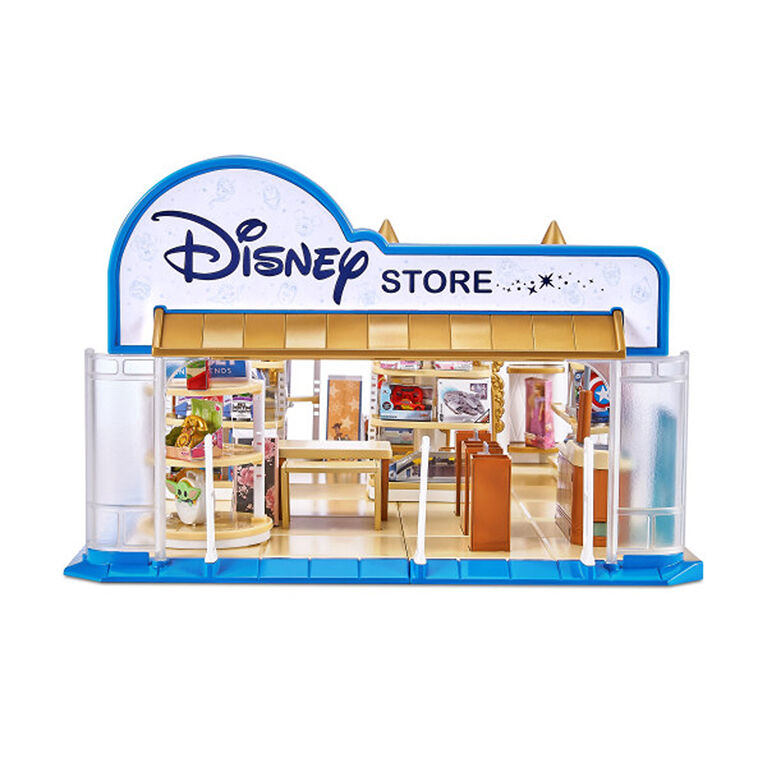 Ensemble de jeu de magasin de Mini Brands du magasin Disney 5 Surprise comprend 5 Minis mystères dont 2 Minis exclusifs par ZURU