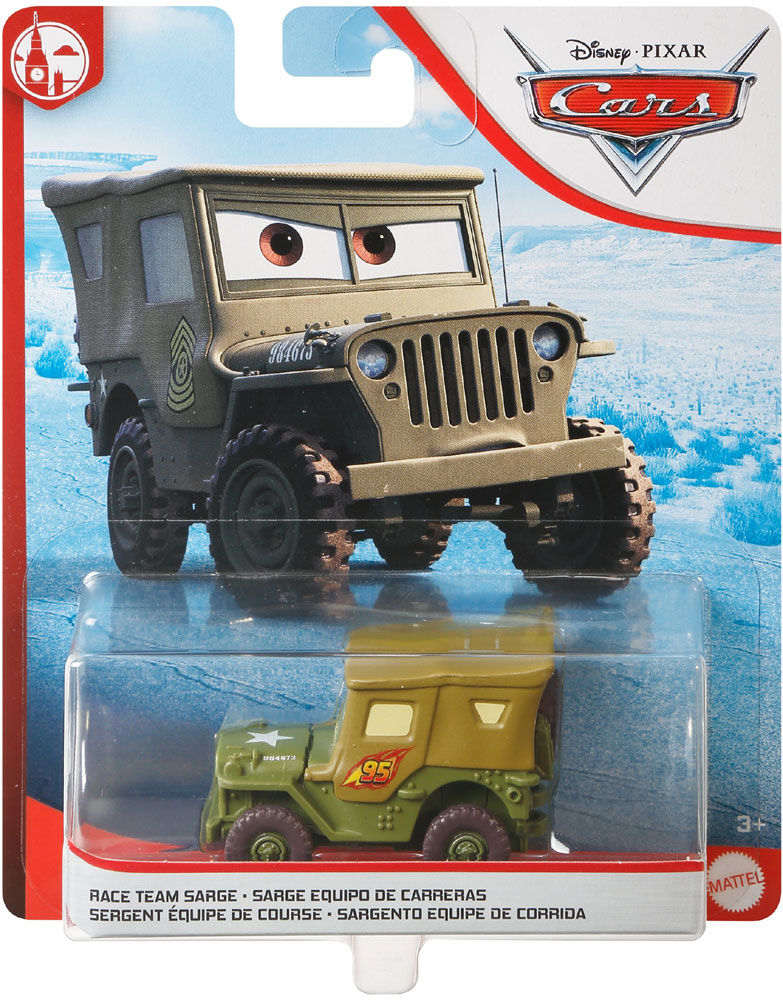 Cars sarge hot sale toy