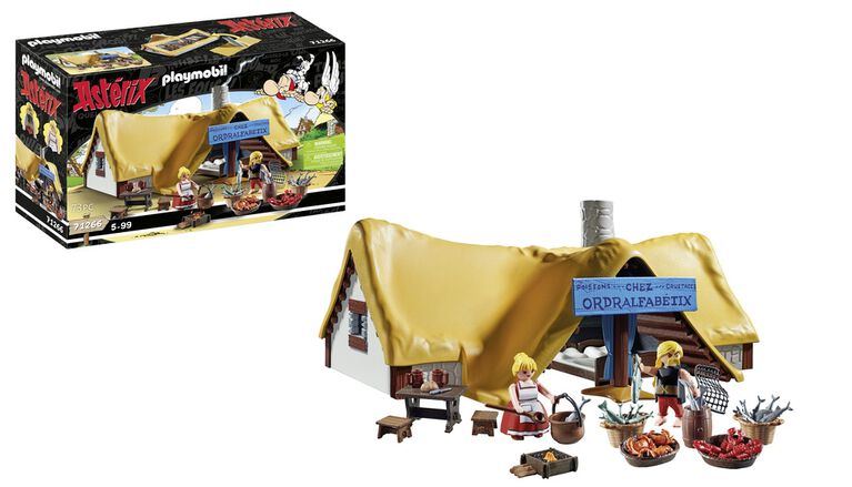 Astérix : La hutte d'Ordrafalbétix