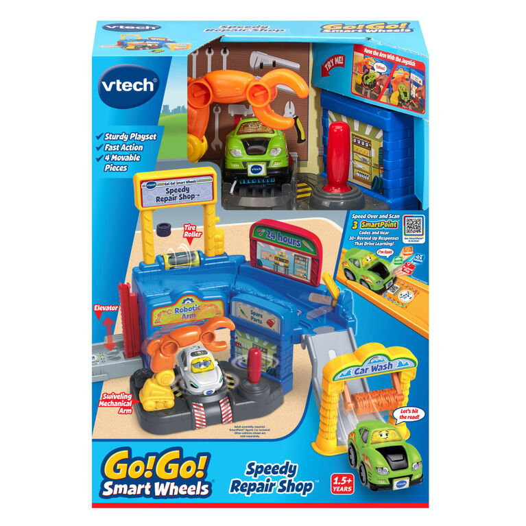 VTech Go! Go! Smart Wheels Speedy Repair Shop - English Edition