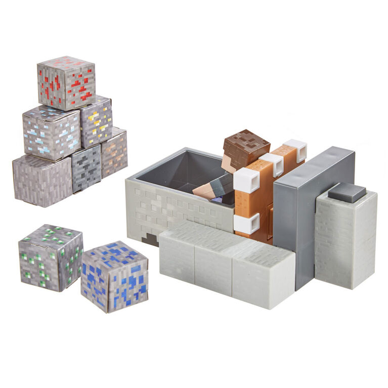 Minecraft Minecart Mayhem Playset