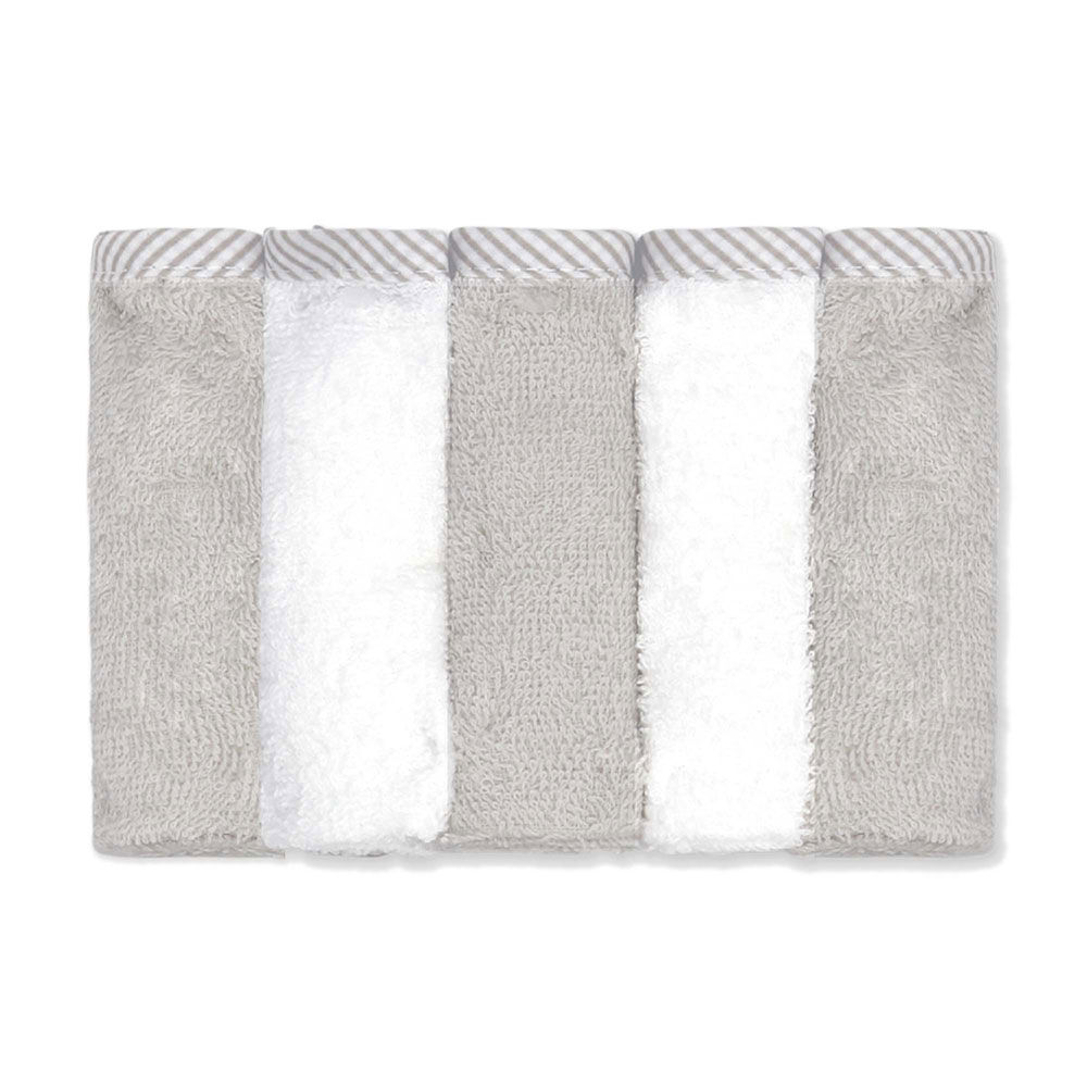 Baby Mode Signature 7 Piece Bath Set: Grey Elephant