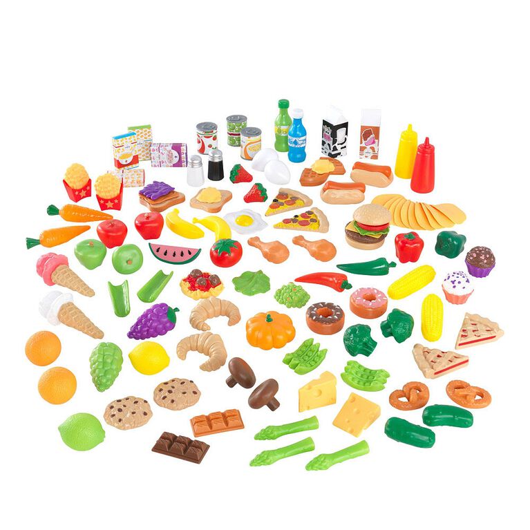 KidKraft - Deluxe Tasty Treats Pretend Play Food