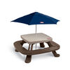 Little Tikes Fold n' Store Picnic Table with Market Umbrella - R Exclusive