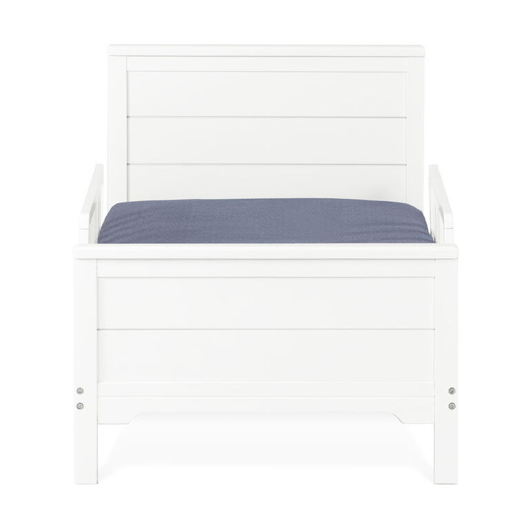 Forever Eclectic Wilmington Toddler Bed, Matte White