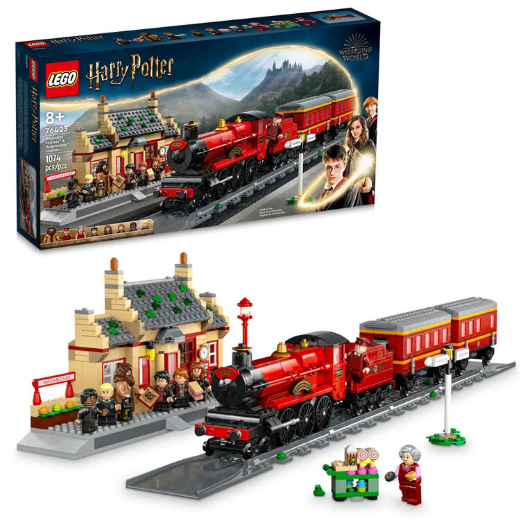 LEGO Harry Potter Hogwarts Express & Hogsmeade Station 76423 (1,074 Pieces)