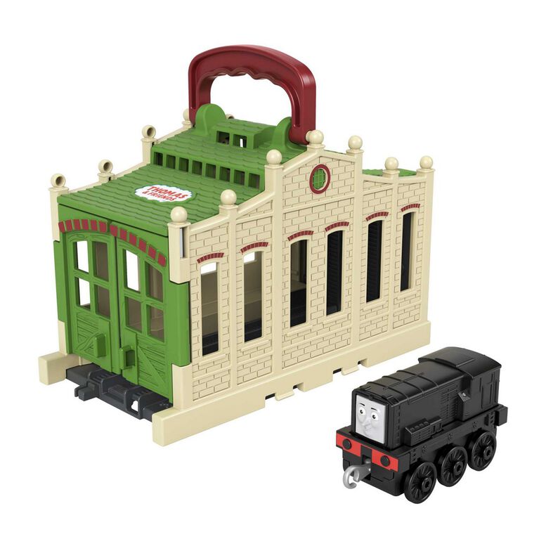 Fisher-Price Thomas & Friends Connect & Go Diesel Shed - English Edition