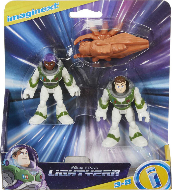 Imaginext Buzz Lightyear and Alisha Hawthorne featuring Disney and Pixar Lightyear