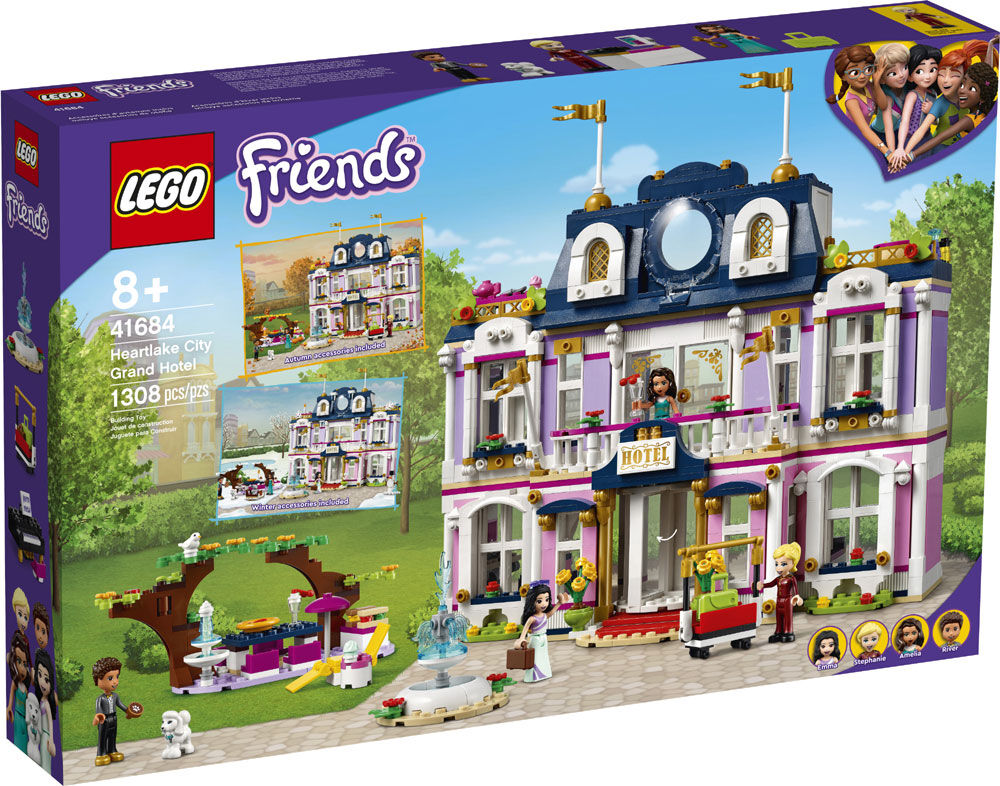 LEGO Friends Heartlake City Grand Hotel 41684 1308 pieces Toys R Us Canada