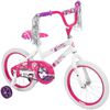 Vélo, 16po Avigo Glitter, blanc et rose