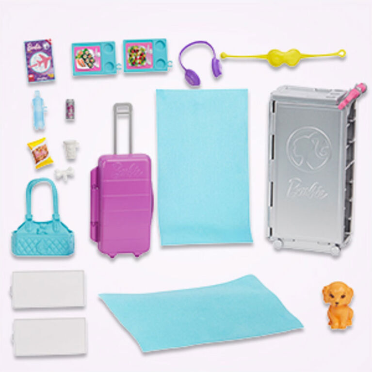 Barbie Mobilier L Avion De Reve Pour Poupees Avec Mobilier