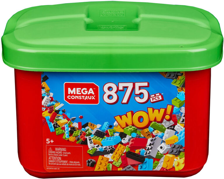 Mega Construx 875-Piece Tub