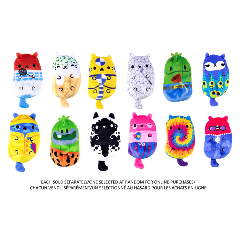 Cats vs Pickles! Plush 4-Inch Mystery Bags - Gold Wave
