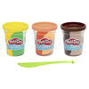 Play-Doh Scents, 3 pots de pâte à modeler atoxique, parfums de fruits tropicaux, pots de 112 g,