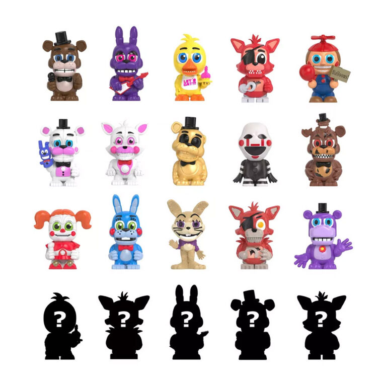 Five Nights at Freddy's Grab N' Go Bundle Action Figure Playset Five Nights at Freddy's Grab N' Go Bundle Action Figure Playset