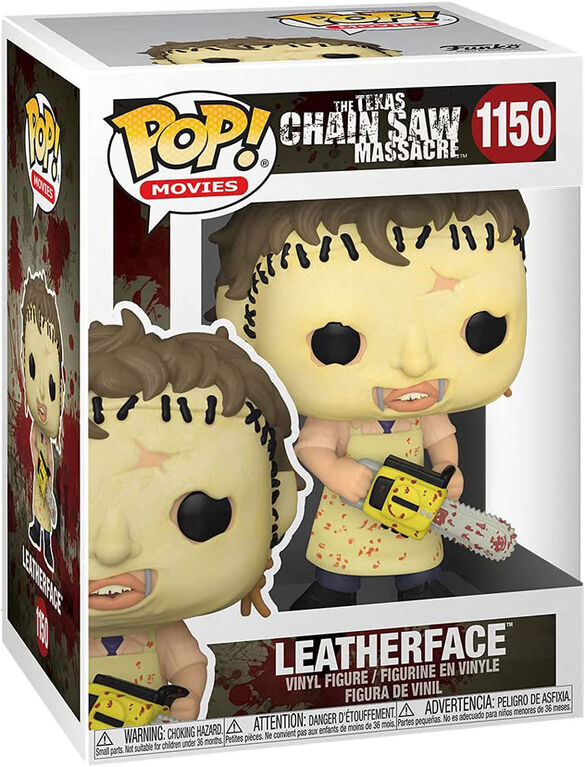 Figurine en vinyle Leatherface par Funko POP! The Texas Chainsaw