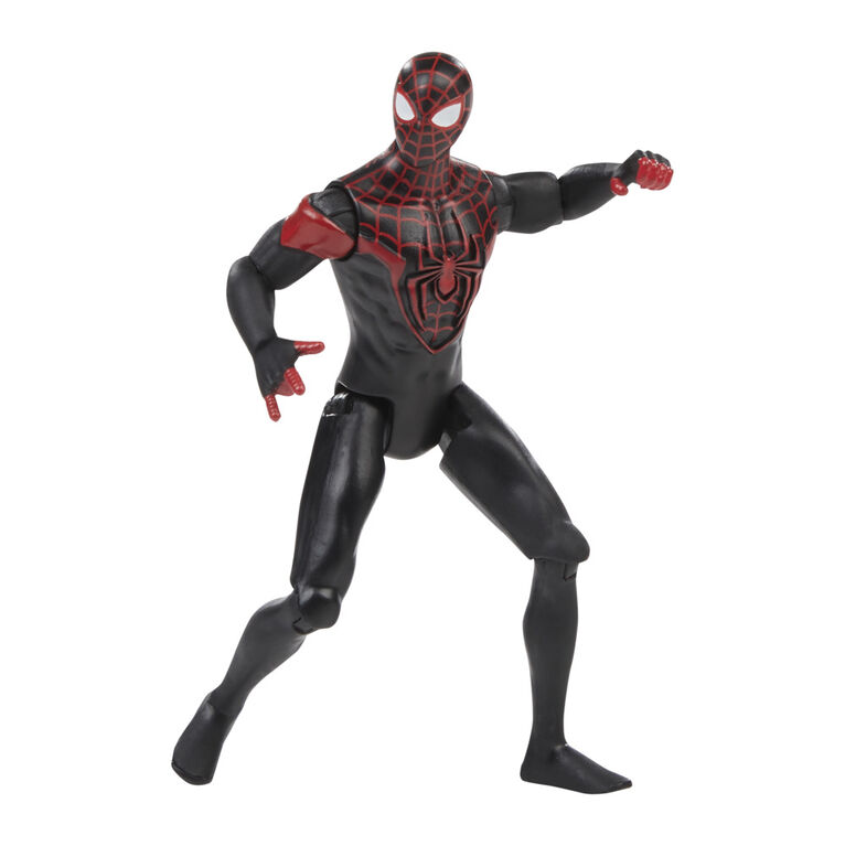 Marvel Spider-Man Epic Hero Series, figurine articulée Miles Morales de 10 cm