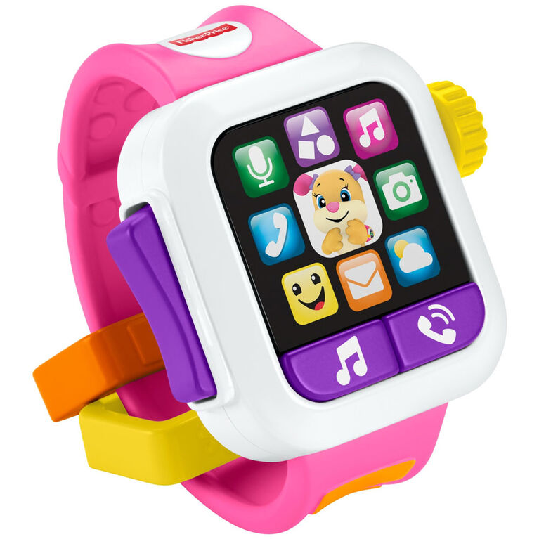 Fisher-Price - Rires et Éveil - Montre intelligente d'apprentissage - Édition anglaise