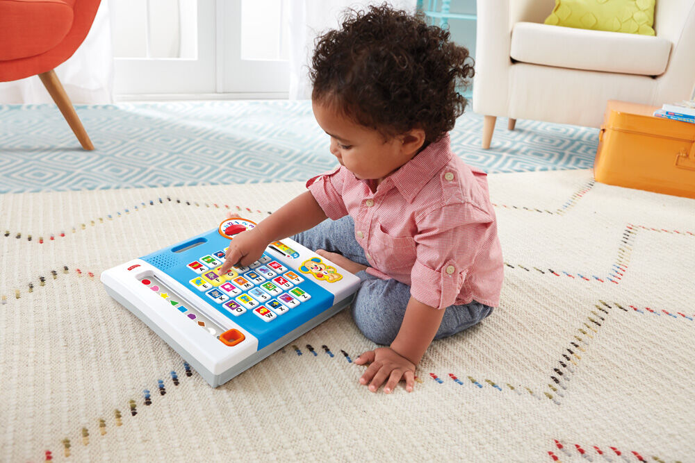 Fisher price laugh and learn puppy's a to z smart pad deals