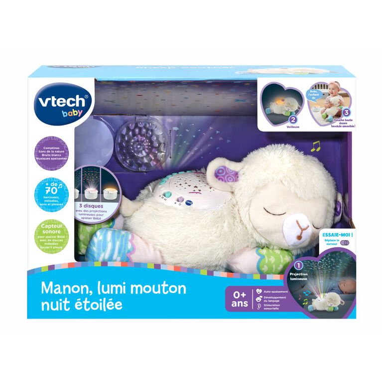VTech Manon, lumi mouton Nuit étoilée 3 en 1 - Édition française