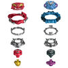 Beyblade Burst QuadDrive Salvage Valtryek Rashad V7 and Gilded Nemesis N7 Spinning Top Dual Pack