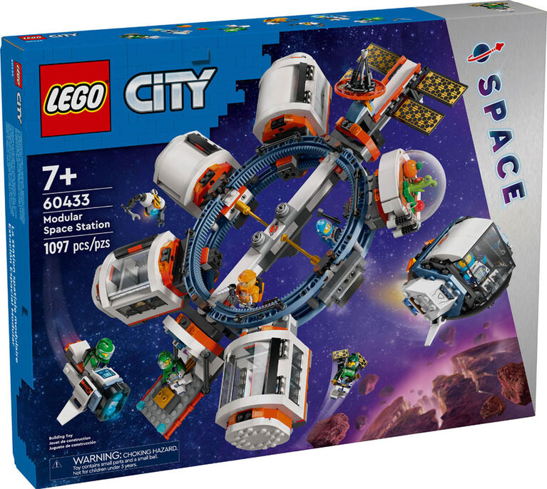 Jouet de construction LEGO City La station spatiale modulaire 60433