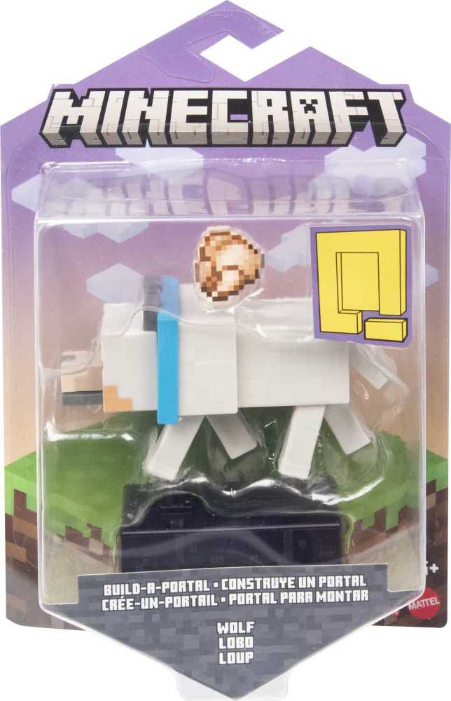 Minecraft Wolf Figure