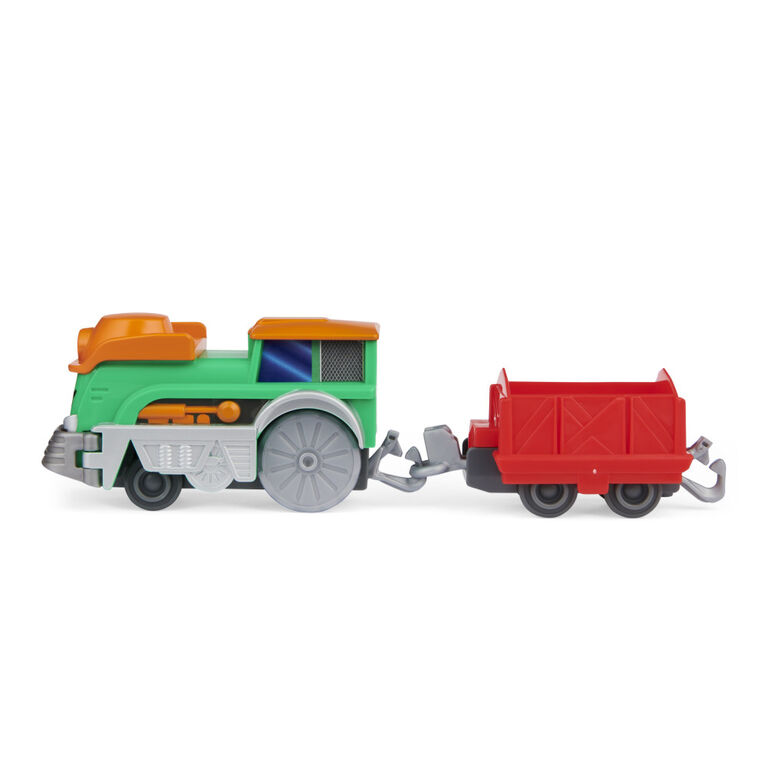 Mighty Express, Petit train Push and Go Fizz la fermi&egrave;re avec wagon de cargaison