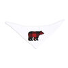 Red Buffalo Bear Bib And Sock Set