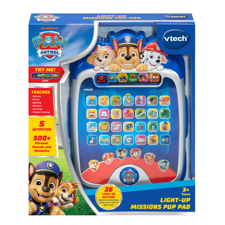 VTech PAW Patrol Light-Up Missions Pup Pad - English Edition