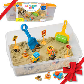 Creativity for Kids Sensory Bin Construction Zone