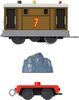 Thomas & Friends Toby Motorized Toy Train Engine with Cargo for Preschool Kids