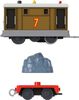 Thomas & Friends Toby Motorized Toy Train Engine with Cargo for Preschool Kids