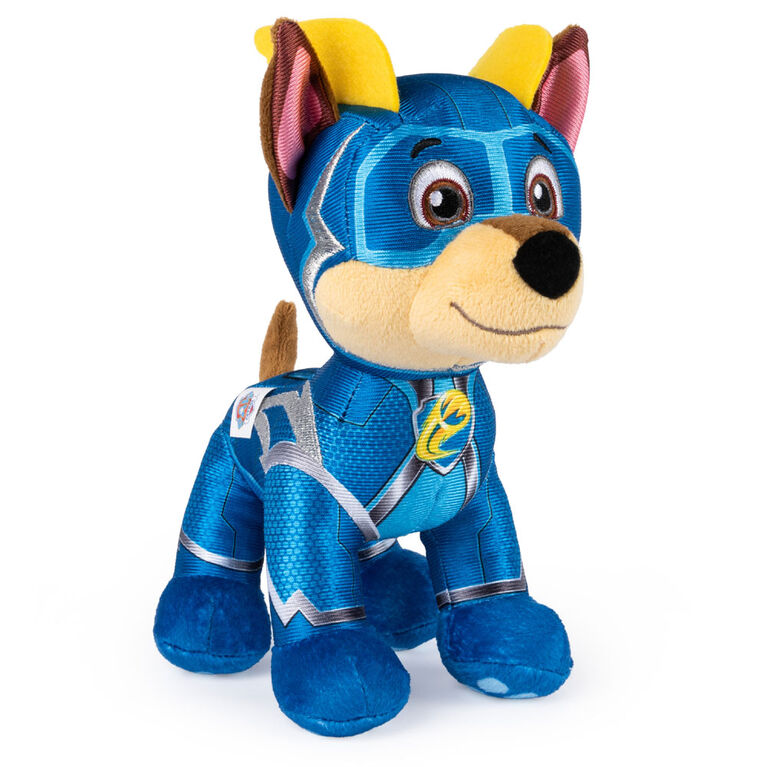 PAW Patrol, 8-Inch Mighty Pups Super PAWs Chase Plush