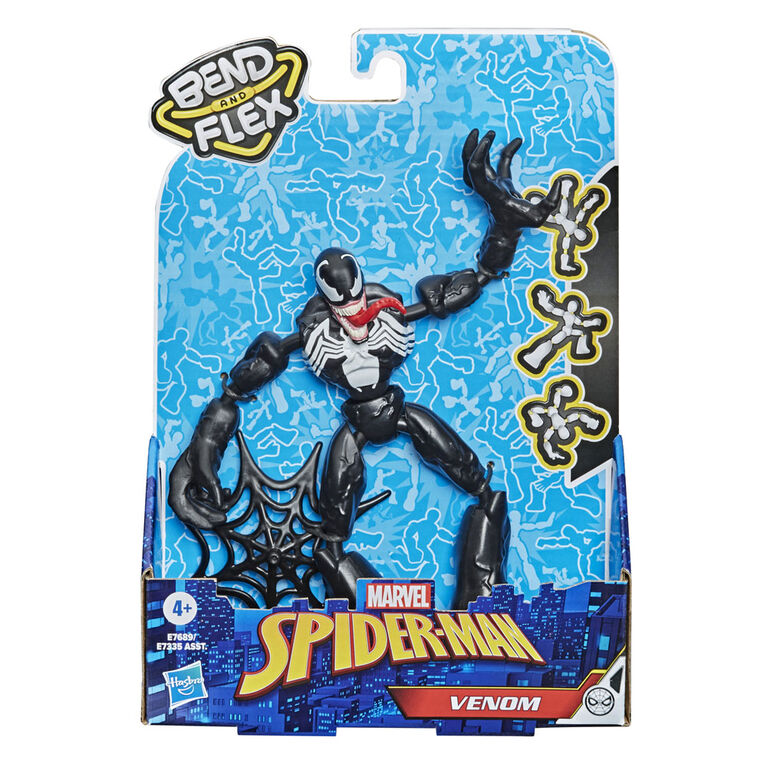 Marvel Spider-Man Bend and Flex Venom Action Figure Toy