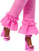 Barbie Style de Luxe Poupée4, combinaison rose, cheveux tressés