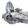 Star Wars Mission Fleet, Han Solo et Faucon Millenium, figurine de 6 cm avec véhicule