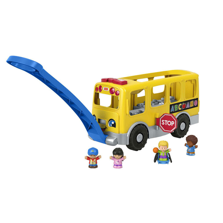 Fisher-Price - Little People - Gros autobus scolaire jaune