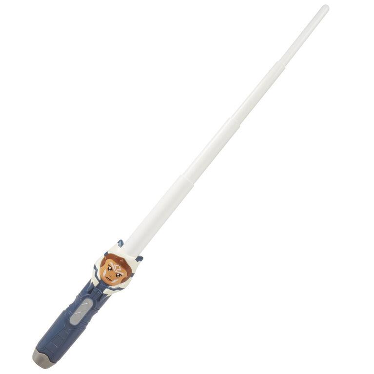 Star Wars Lightsaber Squad Ahsoka Tano Extendable White Lightsaber Role Play