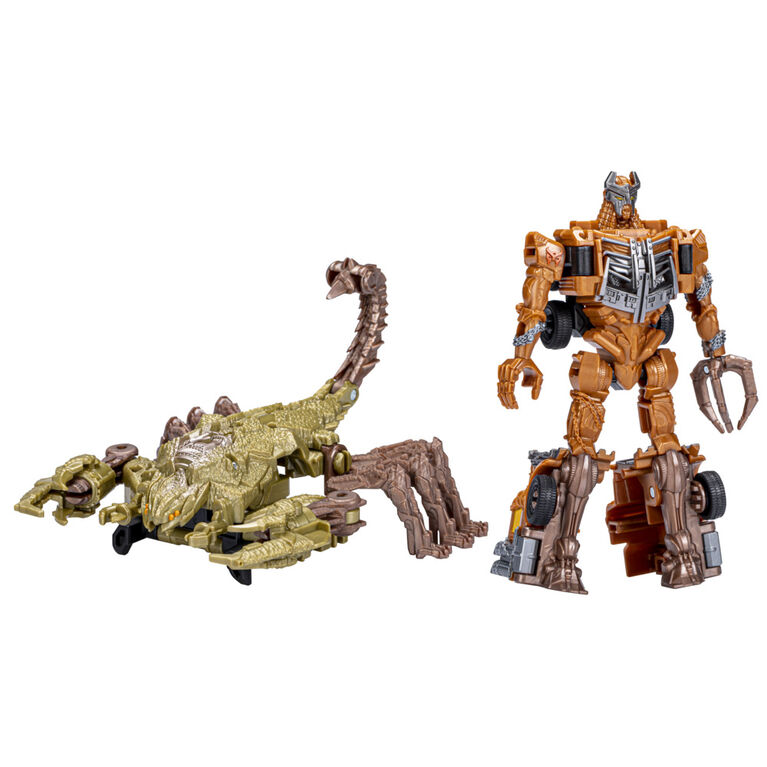 Transformers: Rise of the Beasts, Beast Alliance, Pack de 2 Beast Combiners Scourge et Predacon Scorponok, 12,5 cm