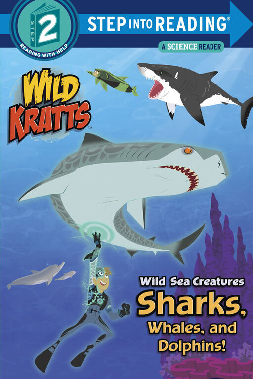 Wild Sea Creatures: Sharks, Whales and Dolphins! (Wild Kratts) - English Edition