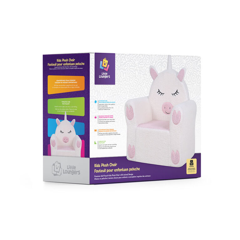Little Loungers Kids Plush Chair - Unicorn