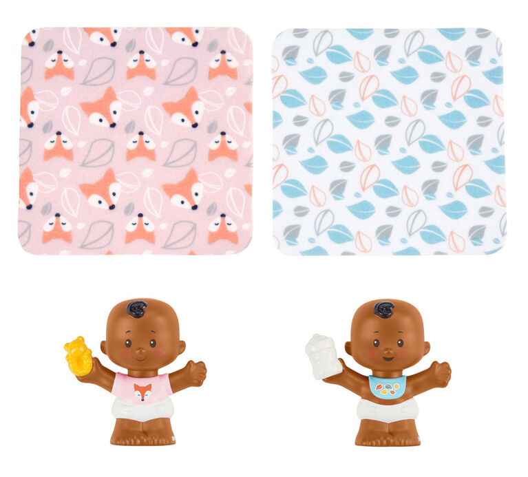 Fisher-Price Little People Babies Snuggle Twins