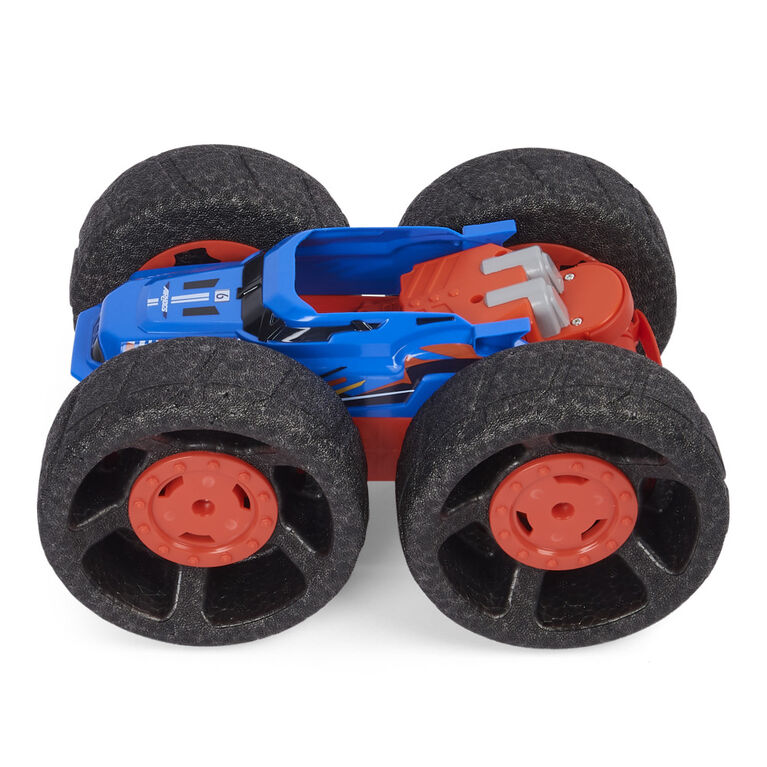 Air Hogs Super Soft, Jump Fury avec roues zéro dégâts, voiture radiocommandée pour sauts extrêmes, échelle 1:15