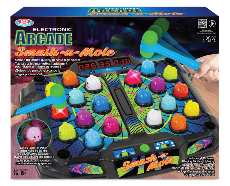 Ideal Games - Electronic Arcade Smash A Mole - R Exclusive